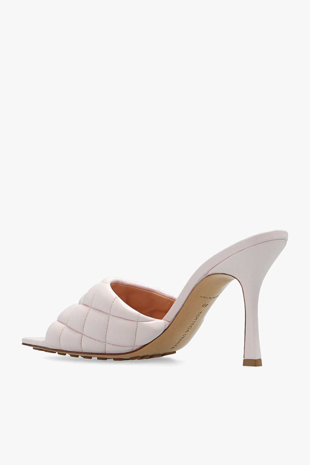 Bottega veneta white discount mules